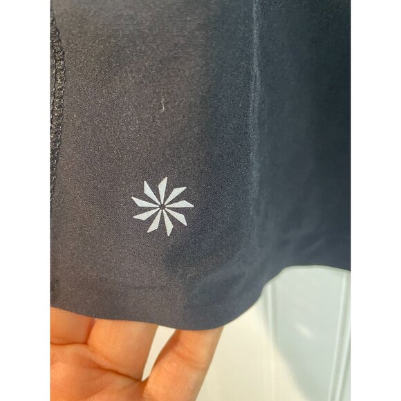 Athleta Hustle 3" Short 2X Featherweight Stretch Black Recycled - Picture 7 of 16